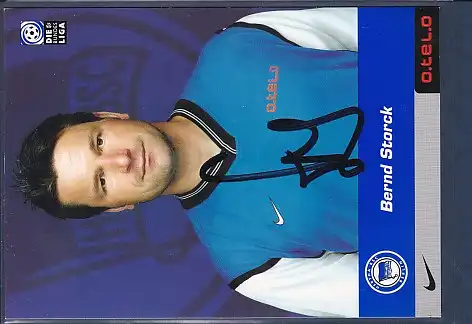 Hertha BSC Bernd Storck Co Trainer Saison 2000/2001