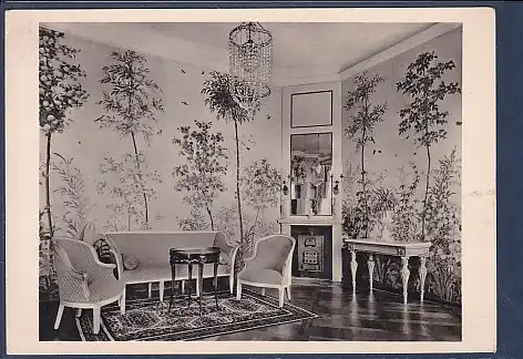 AK Bad Freienwalde Schloss Sommersalon Wohnzimmer der Königin Luise 1950