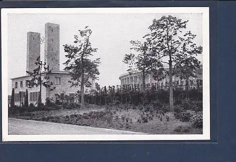 AK 2. Reichssportfeld Osttor mit Blick auf die Deutsche Kampfbahn 1936