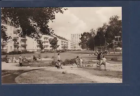 AK Ludwigsfelde Neubauten an der Potsdamer Straße 1970