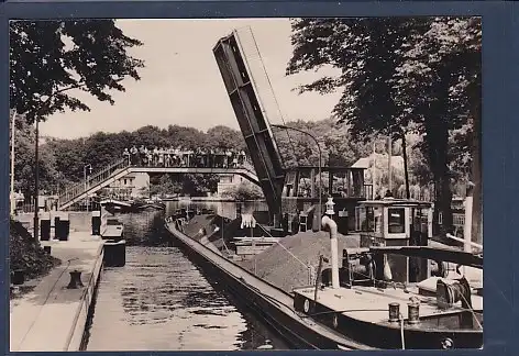 AK Woltersdorf bei Erkner Schleuse 1964