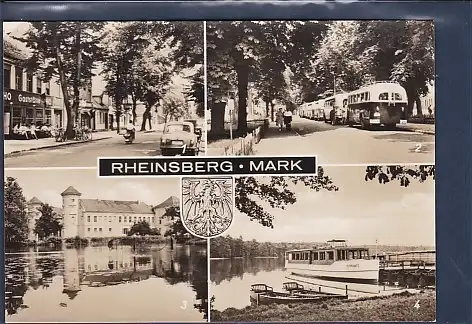 AK Rheinsberg Mark 4.Ansichten Straße der Jugend 1973