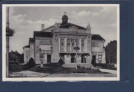 AK Klagenfurt Stadt Theater 1936