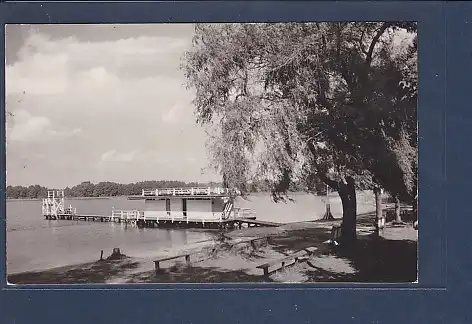 AK Groß Köris Kr. KönigsWusterhausen Strandbad 1967