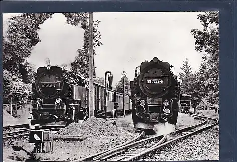 AK Harzquerbahn Bahnhof Drei Annen Hohne 1985