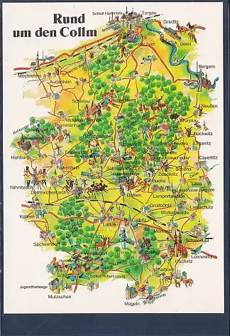 AK Rund um den Collm Torgau - Mügeln 1988