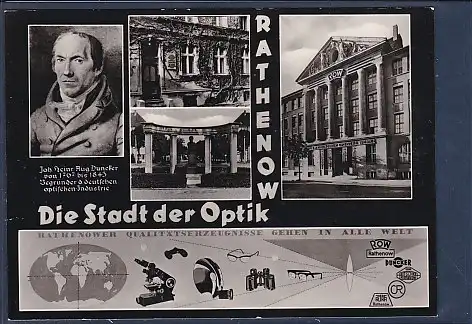 AK Rathenow Die Stadt der Optik 5.Ansichten 1966