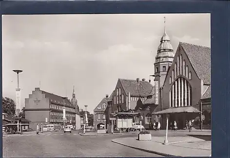 AK Stralsund - Bahnhof 1972