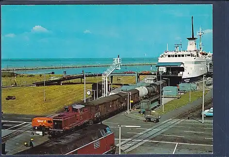 [Ansichtskarte] AK Fährbahnhof Puttgarden ( Fehmarn Kai) 1970. 