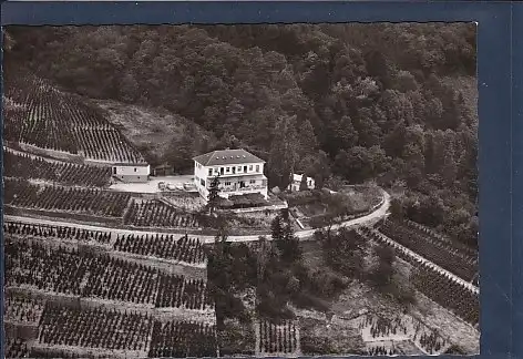 [Ansichtskarte] AK Hotel und Cafe Restaurant Hohenzollern Ahrweiler Luftbild 1960. 