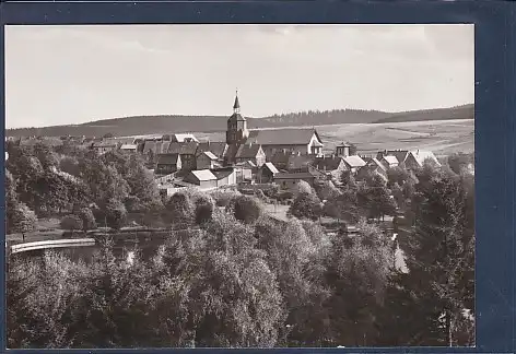 [Ansichtskarte] AK Benneckenstein Blick auf den Gondelteich 1982. 