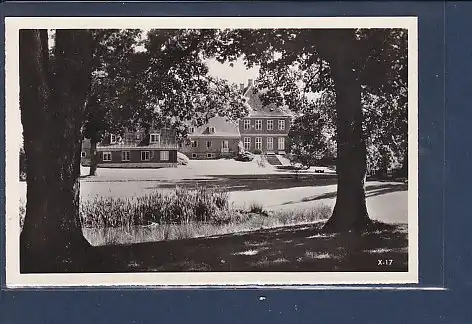 [Ansichtskarte] AK Hindsgavl Hovedbygningen og Fruerflojen set fra parken 1959. 