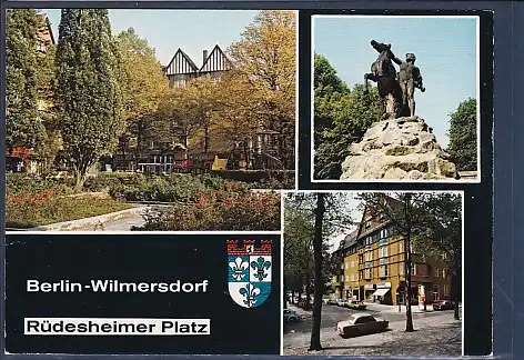 [Ansichtskarte] AK Berlin Wilmersdorf Rüdesheimer Platz 3.Ansichten 1980. 