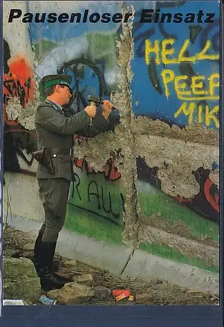 [Ansichtskarte] AK Berlin Die Mauer am Brandenburger Tor 1990. 