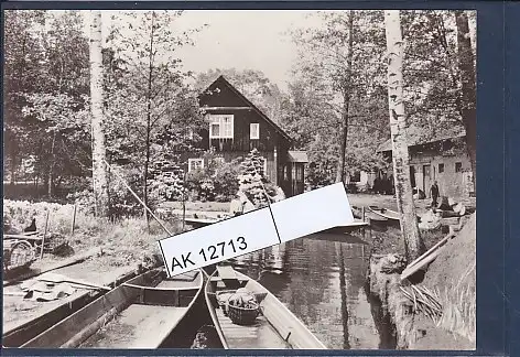 [Ansichtskarte] AK Im Spreewald - We Blotach 1966. 