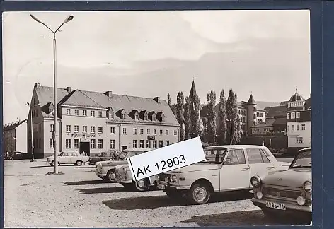 [Ansichtskarte] AK Steinach Postamt am Hauptplatz 1975. 