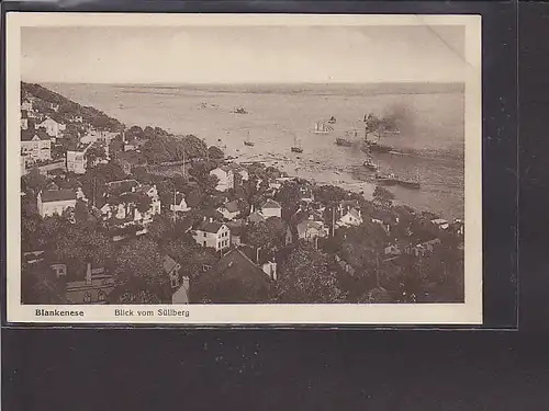 AK Blankenese Blick vom Süllberg 1929