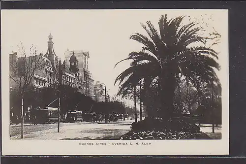 AK Buenos Aires - Avenida L.N. Alem 1930