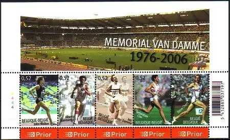 Belgien Mi.Nr. Block 108 Leichtathletik Sportfest Memorial Van Damme