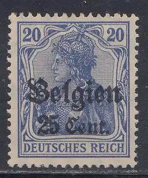 Deutsche Besetzung 1. Weltkrieg, Belgien Mi.Nr. 18, Germania