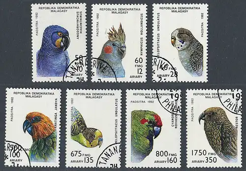 Madagaskar 1993 Nr 1423-1429 Gefälligkeitsstempel 10044B