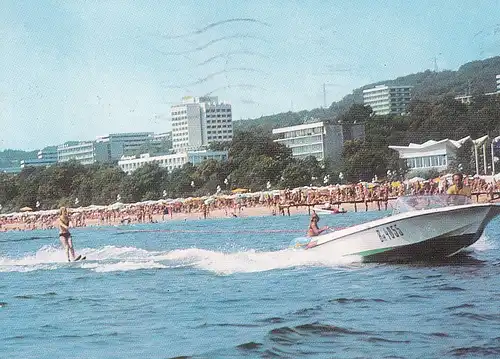 6 - Bulgarien - Naturpark Zlatni Piassatzi , Goldstrand - gelaufen 1979