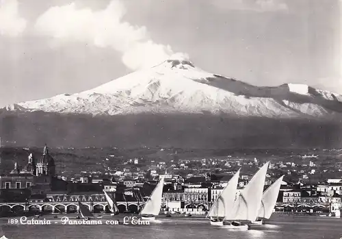 276 - Italien - Sizilien , Catania , Etna - gelaufen