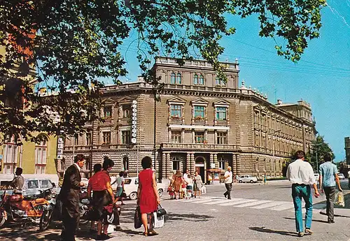 649 - Jugoslawien - Slowenien , Celje , Straße - gelaufen 1974