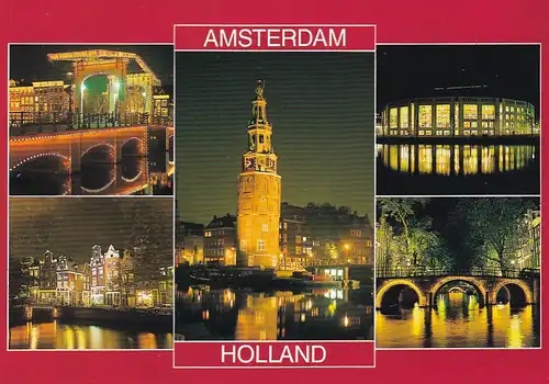 1115 - Holland - Amsterdam bei Nacht - gelaufen