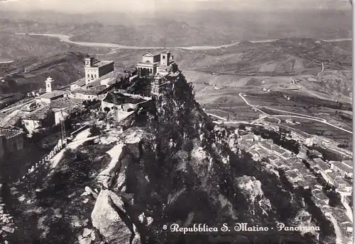 2395 - San Marino - Republicca S. Marino Panorama - gelaufen 1957