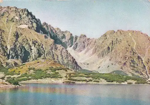 2783 - Polen - Tatry Wysokie , Dolina Pieciu Stawow Polkich , Staw Przedni - gelaufen