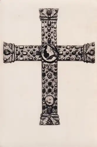 3444 -  - Aachener Kaiserdom , Lotharkreuz , Lothar Cross - nicht gelaufen