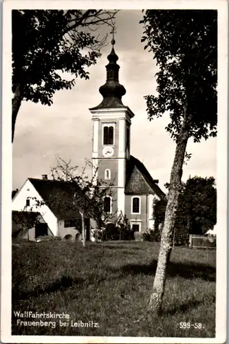 5114  - Steiermark , Frauenberg bei Leibnitz , Wallfahrtskirche , Feldpost - gelaufen 1942
