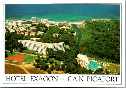 5552 Spanien - Mallorca , Hotel Exagon , Ca'n Picafort - gelaufen