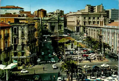 6950 - Italien - Catania , Piazza Stesicoro - gelaufen 1969
