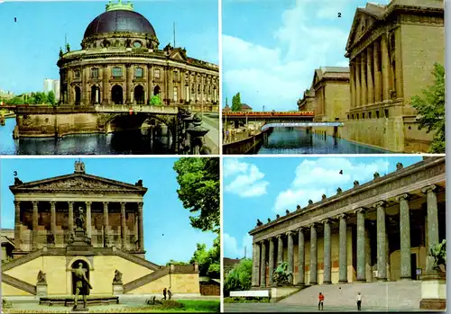 8171 - Deutschland - Berlin , Bode Museum , Pergamon , National Galerie , Altes Museum  - nicht gelaufen