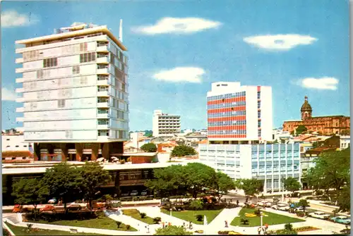 8677 - Paraguay - Asuncion , Vista centrica - gelaufen