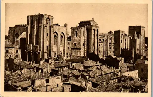 8775 - Frankreich - Avignon , Le Palais des Papes - nicht gelaufen