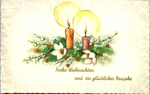 9627 -  - Frohe Weihnachten und ein glückliches Neujahr - gelaufen