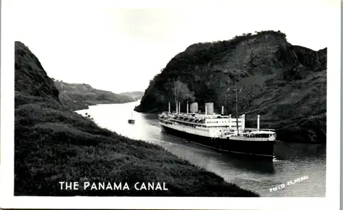 9803 - Panama - Panama Kanal , Canal , Schiff - nicht gelaufen