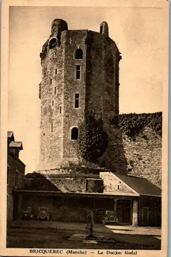 9953 - Frankreich - Bricquebec ,Le Donjon feodal , Manche - nicht gelaufen