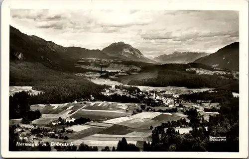 10248 - Kärnten - Hermagor mit Dobratsch , Feldpost - gelaufen 1940