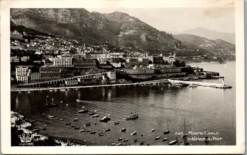 10469 - Monaco - Monte Carlo , Interieur du Port , Hafen - gelaufen