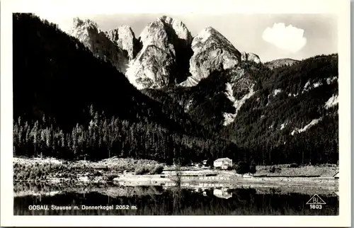 11365 - Oberösterreich - Gosau , Stausee mit Donnerkogel , Gosausee - nicht gelaufen 1951