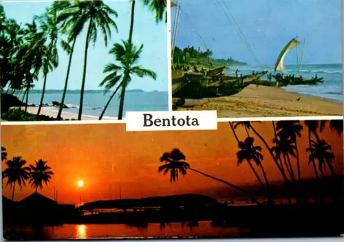 12779 - Sri Lanka - Bentota , Mehrbildkarte  - gelaufen 1984