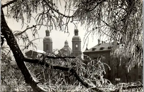 12842 - Tirol - Innsbruck , Kirche - gelaufen 1960