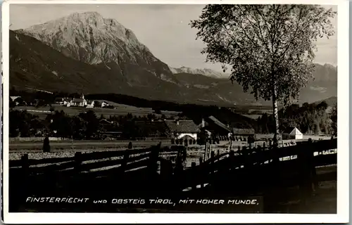 12858 - Tirol - Finsterfiecht und Obsteig mit Hoher Munde - gelaufen 1956