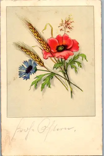 14227 -  - Blumen - gelaufen 1940