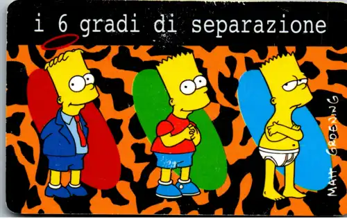 15003 - Italien - Simpsons , Matt Groening