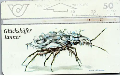 15299 - Österreich - Glückskäfer Jänner